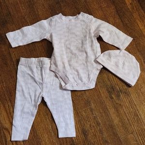 Kith 3-6 Month Outfit and Hat